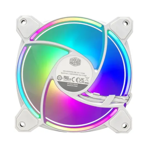 Cooler Master MasterFan MF120 HALO² Case Fan White