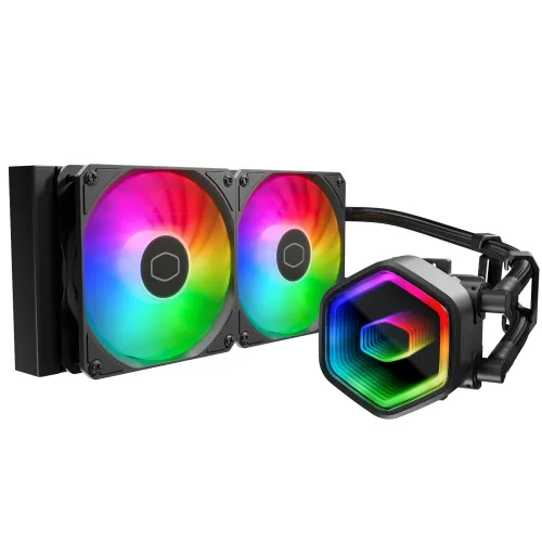 Cooler Master MasterLiquid 240 Core II 240mm AiO Liquid CPU Cooler in Black