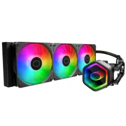 Cooler Master Masterliquid 360 Core Ii 360mm Aio Liquid Cpu Cooler In Black