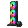 Cooler Master Masterliquid 360 Core Ii 360mm Aio Liquid Cpu Cooler In Black