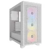 Corsair 3000D RGB AIRFLOW Mid-Tower ATX Casing White