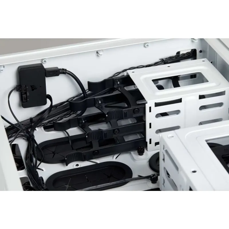 Corsair Crystal Series 280X RGB Tempered Glass Micro ATX Casing White