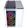 Corsair Crystal Series 280X RGB Tempered Glass Micro ATX Casing White