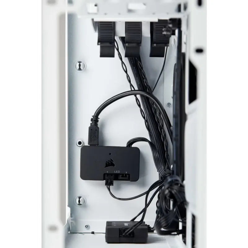 Corsair Crystal Series 280X RGB Tempered Glass Micro ATX Casing White