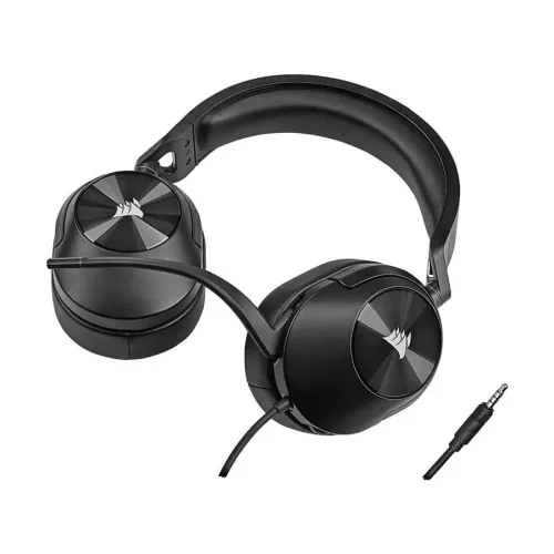 Corsair HS55 Stereo 3.5mm Wired Gaming Headphone Carbon