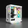 Corsair iCUE 5000T RGB Tempered Glass Mid-Tower ATX Casing White