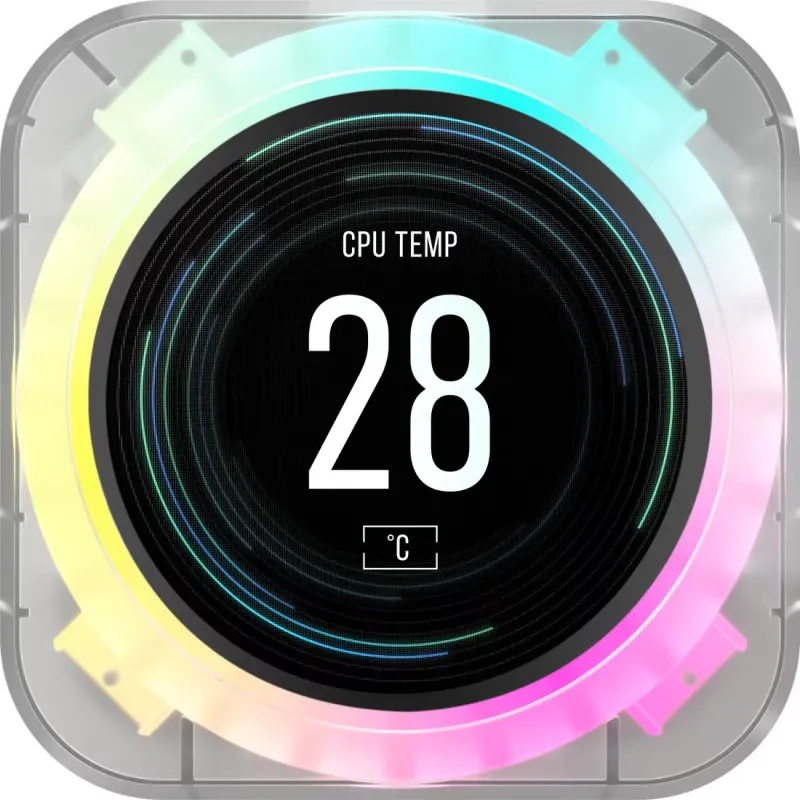 Corsair iCUE ELITE CPU Cooler LCD Display Ice Upgrade Kit