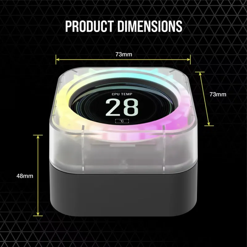 Corsair iCUE ELITE CPU Cooler LCD Display Ice Upgrade Kit