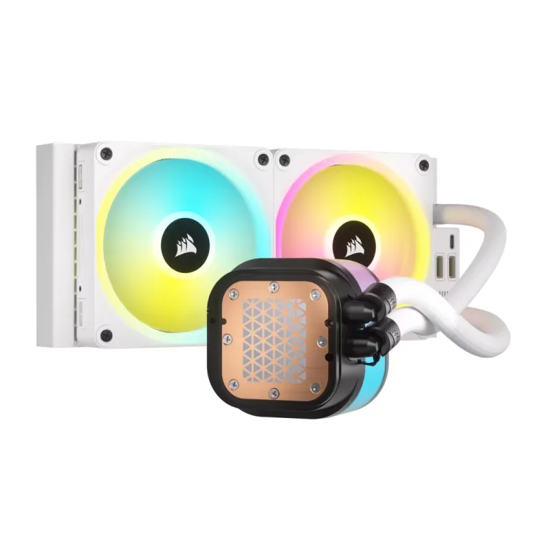 Corsair iCUE LINK H100i RGB 240mm ALL-IN-ONE Liquid CPU Cooler White