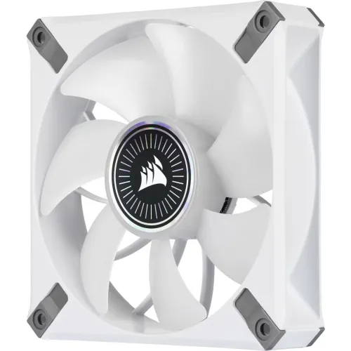 Corsair iCUE ML120 RGB ELITE Premium 120mm PWM Magnetic Levitation Fan White Single Pack