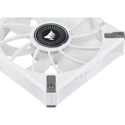 Corsair iCUE ML120 RGB ELITE Premium 120mm PWM Magnetic Levitation Fan White Single Pack