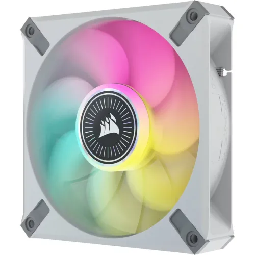 Corsair iCUE ML120 RGB ELITE Premium 120mm PWM Magnetic Levitation Fan White Single Pack