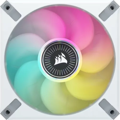 Corsair iCUE ML120 RGB ELITE Premium 120mm PWM Magnetic Levitation Fan White Single Pack