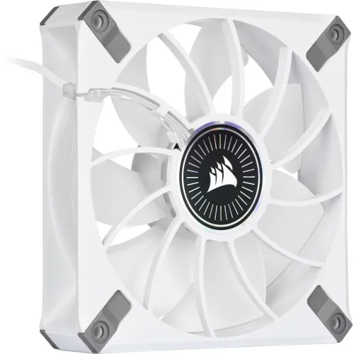 Corsair iCUE ML120 RGB ELITE Premium 120mm PWM Magnetic Levitation Fan White Single Pack