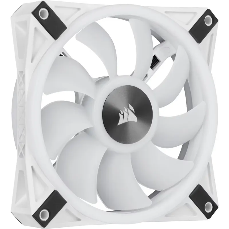 Corsair iCUE QL120 RGB 120mm PWM White Single Case Fan