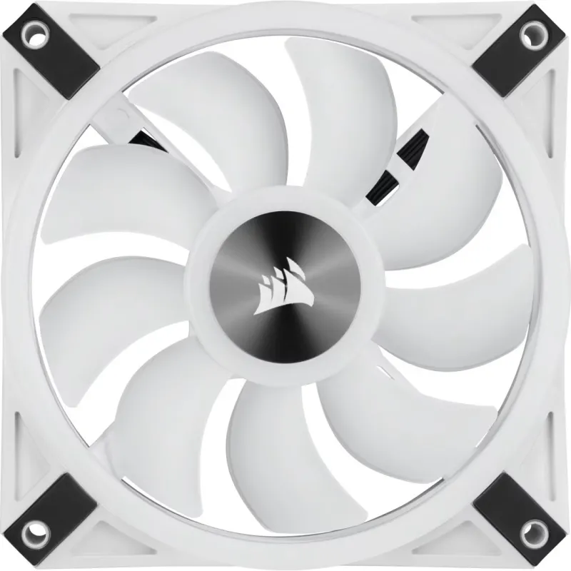 Corsair iCUE QL120 RGB 120mm PWM White Single Case Fan
