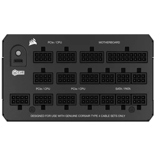 Corsair HX1500i Fully Modular Ultra-Low Noise Platinum ATX 1500 Watt PC Power Supply (UK)