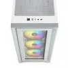 Corsair iCUE 4000X RGB Tempered Glass Mid-Tower ATX Casing