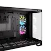 Corsair iCUE LINK 2500X RGB Micro ATX Dual Chamber PC Case Black