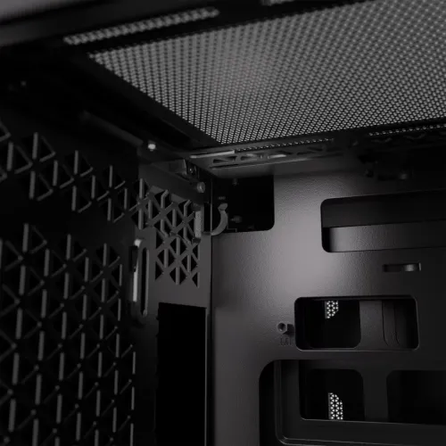 Corsair iCUE LINK 2500X RGB Micro ATX Dual Chamber PC Case Black