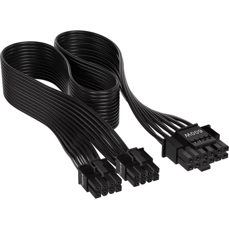 Corsair Premium 600W PCIe 5.0 12VHPWR PSU Cable