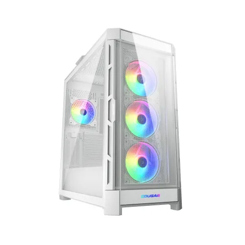 Cougar DUOFACE PRO RGB Mid Tower E-ATX Gaming Casing White