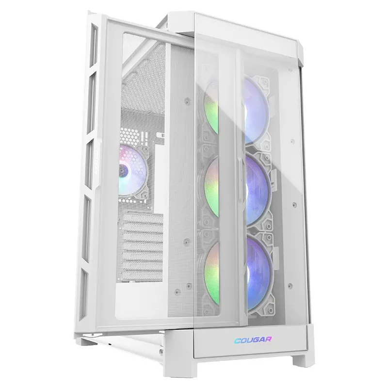 Cougar DUOFACE PRO RGB Mid Tower E-ATX Gaming Casing White