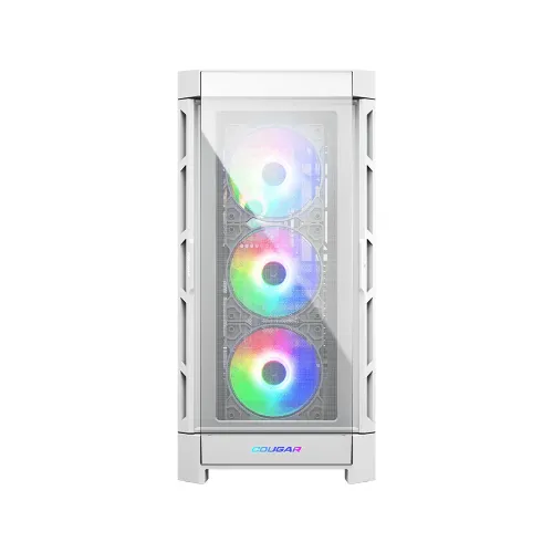 Cougar DUOFACE PRO RGB Mid Tower E-ATX Gaming Casing White