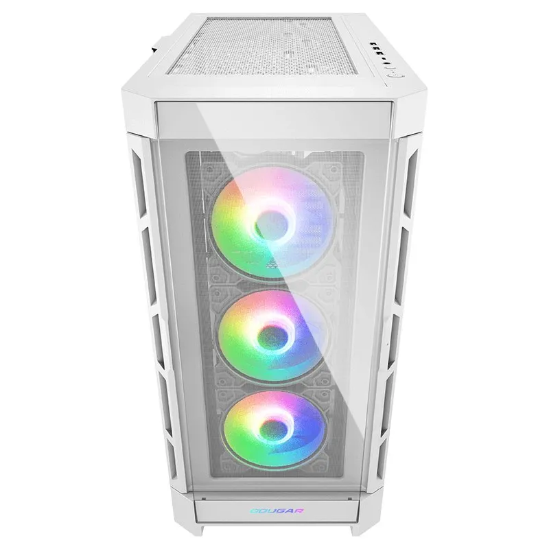 Cougar DUOFACE PRO RGB Mid Tower E-ATX Gaming Casing White