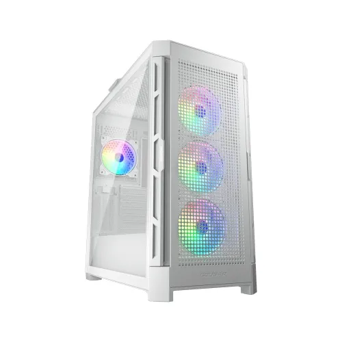 Cougar DUOFACE PRO RGB Mid Tower E-ATX Gaming Casing White