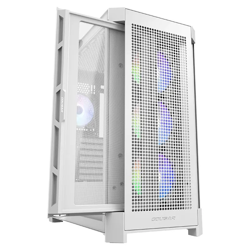 Cougar DUOFACE PRO RGB Mid Tower E-ATX Gaming Casing White