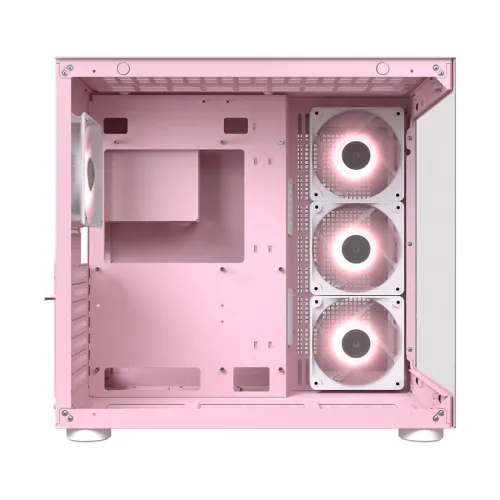 Cougar FV150 RGB Dual Chamber Mid Tower ATX Gaming Casing Pink