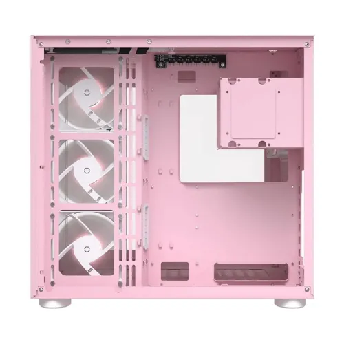 Cougar FV150 RGB Dual Chamber Mid Tower ATX Gaming Casing Pink