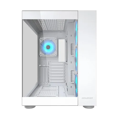 Cougar FV150 RGB Dual Chamber Mid Tower ATX Gaming Casing White