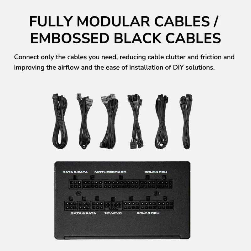 Cougar GLE 1000W 80 Plus Gold Full-Modular ATX Power Supply