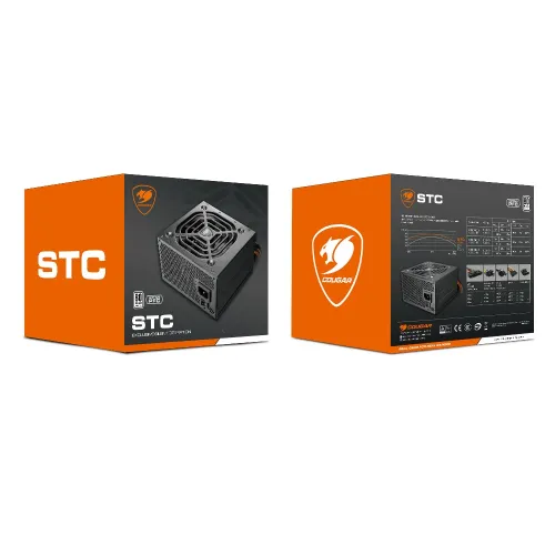 Cougar STC550 550W 80+ White Non-Modular Power Supply
