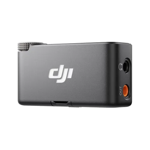 DJI Mic 2 (2 TX + 1 RX + Charging Case) Dual-channel Wireless Microphone
