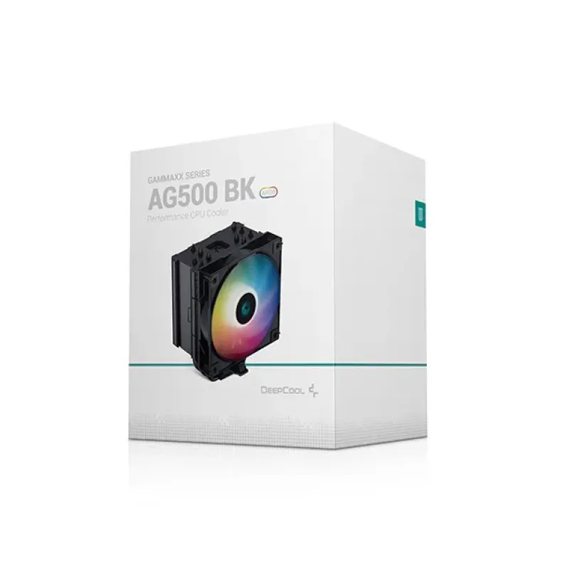DeepCool AG500 BK ARGB 120mm Single Tower CPU Cooler