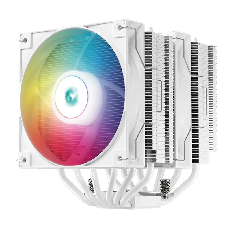 DeepCool AG620 WH ARGB Dual-Tower 120mm CPU Air Cooler