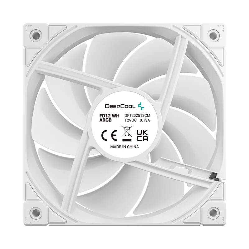 DeepCool FD12 ARGB WH 3 IN 1 120mm Case Fan