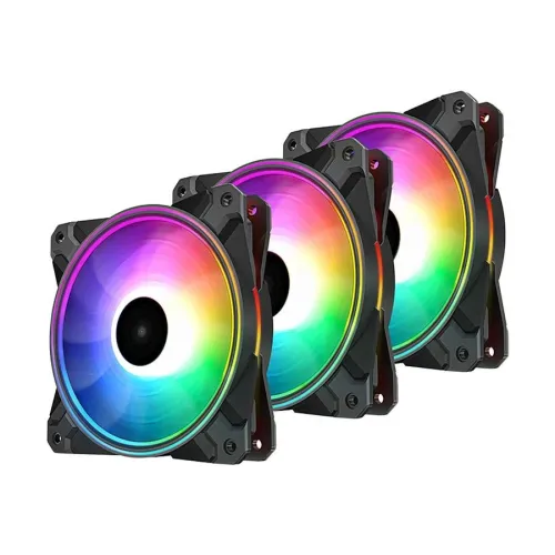 DeepCool CF120 PLUS ARGB Case Fan (3 Pack)