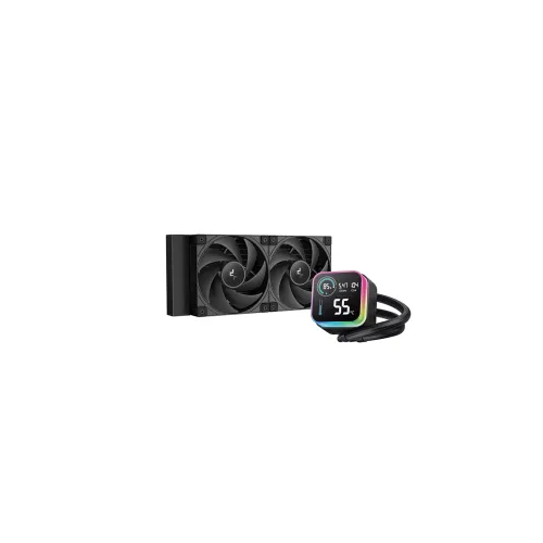 Deepcool LQ240 ULTRA ARGB 240mm Liquid CPU Cooler With Display