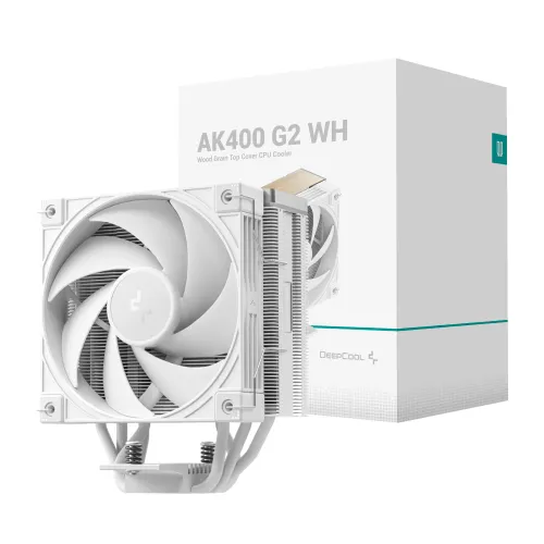 Deepcool AK400 G2 WH Wood Grain Top Cover CPU Cooler