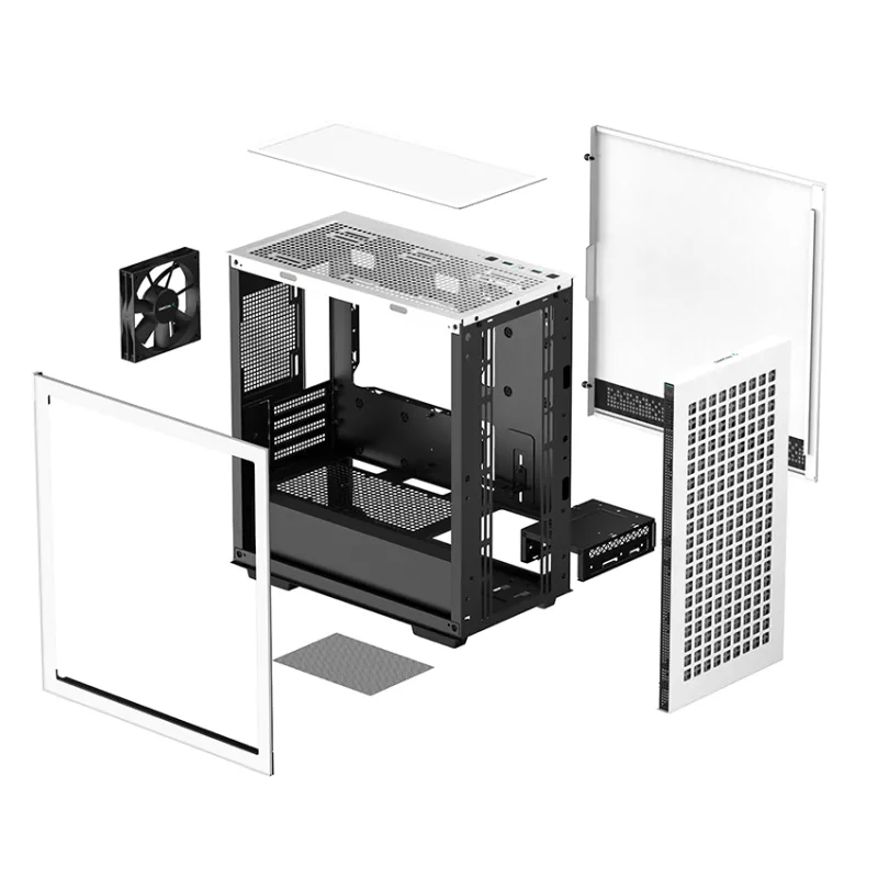 DeepCool CH370 WH Micro ATX Case
