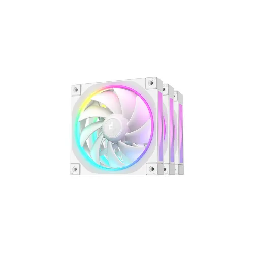 DeepCool FL12 SE WH 3 In 1 ARGB White Casing Cooling Fan