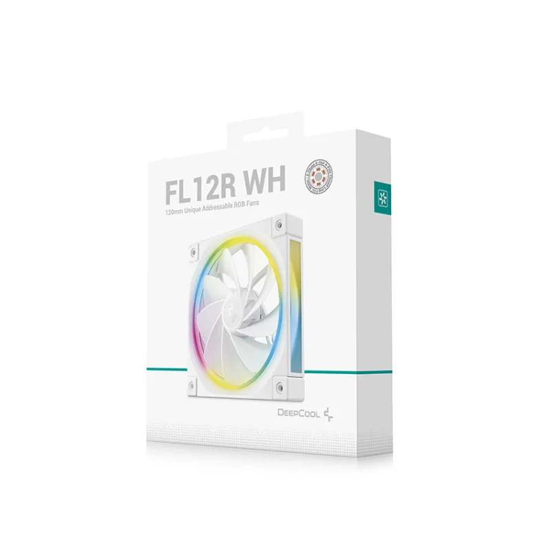 Deepcool FL12R WH ARGB (1xFAN) White Casing Cooling Fan
