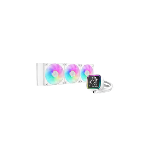 DeepCool LD360 WH 360mm ARGB Liquid CPU Cooler With Display