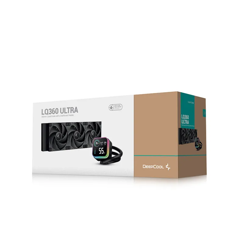 DeepCool LQ360 ULTRA 360mm ARGB Liquid CPU Cooler With Display