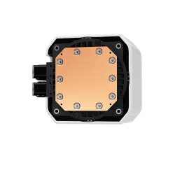 DeepCool MYSTIQUE 360 WH ARGB 360mm Liquid CPU Cooler with LCD Screen