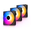 Deepcool RF120 FS 120mm LED Case Fan 3-in-1 Pack